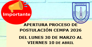 Inscripción para elecciones CEMPA